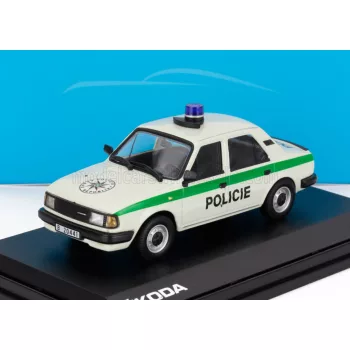 Abrex - SKODA 120L POLICIE 1984 WHITE GREEN