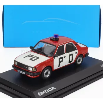 Abrex - SKODA 120L PO FIRE ENGINE 1984 RED WHITE