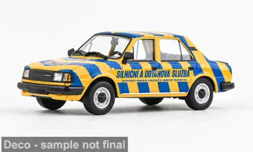 Abrex - Skoda 120L, 1984, Silniční a Odtahová Služba (CZ), 1:43