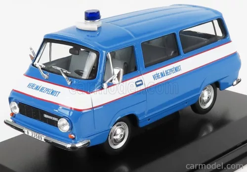 Abrex - Skoda 1203 Minibus Verejna Bezpecnost Police 1974 Blue White