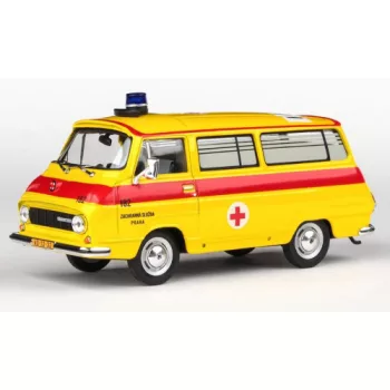  ABREX - Abrex, Skoda 1203 Mikrobus, 1974, Sanitka Zachranna Sluzba Praha (CZ), 1:43