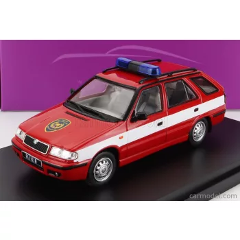   Abrex - Skoda Felicia Fl Combi Sw Station Wagon Fire Engine 1998 Red White
