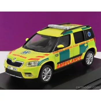   Abrex - Skoda Yeti Suv Facelift (Restyling) Ambulance 2013 Yellow Green