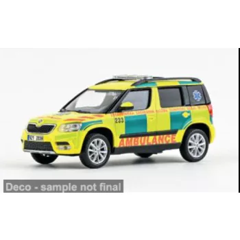 Abrex - Skoda Yeti FL, 2013, EMS Of Zlin Region, #233, 1:43