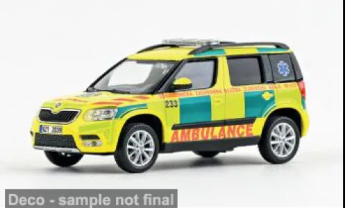 Abrex - Skoda Yeti FL, 2013, EMS Of Zlin Region, #233, 1:43