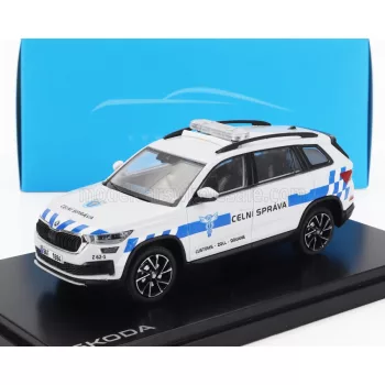 ABREX - SKODA KODIAK FL CELNI SPRAVA POLICE 2021 WHITE BLUE