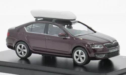 Abrex - Skoda Octavia IV FL brown 2024