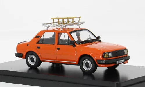 Abrex - Skoda 120L orange 1984 1:43