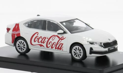 Abrex - Skoda Octavia IV FL white 2024 Coca Cola