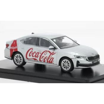 Abrex - Skoda Octavia IV FL silver 2024 Coca Cola