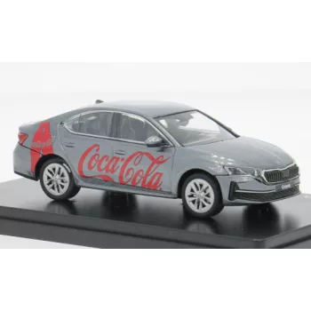 Abrex - Skoda Octavia IV FL gray 2024 Coca Cola