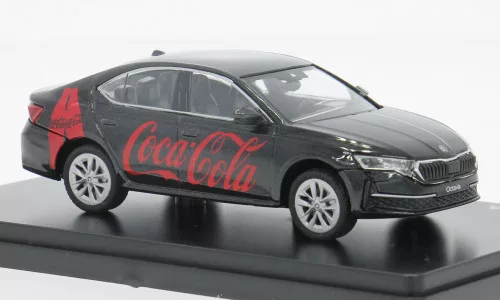 Abrex - Skoda Octavia IV FL black 2024 Coca Cola