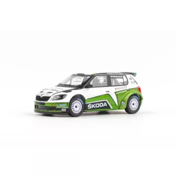   ABREX - 1:43 Skoda Fabia II FL S2000 (2010) - Skoda Motorsport Design 2012 II - Gravel Wheels - ABREX