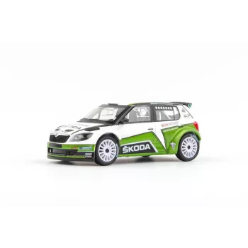   ABREX - 1:43 Skoda Fabia II FL S2000 (2010) - Skoda Motorsport Design 2012 II - Asphalt Wheels - ABREX