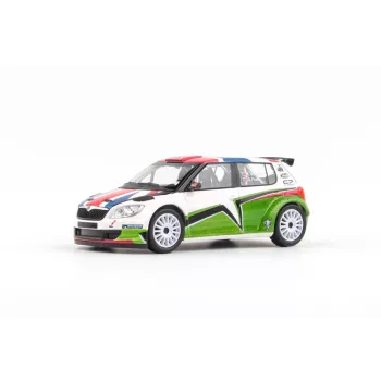   ABREX - 1:43 Skoda Fabia II FL S2000 (2010) - Skoda UK "Mikkelsen" Design 2011 - ABREX