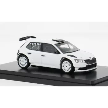 Abrex - Skoda Fabia III FL Rally2 Evo weiss 2019 1:43