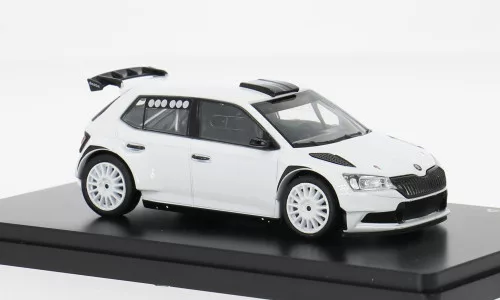 Abrex - Skoda Fabia III FL Rally2 Evo weiss 2019 1:43