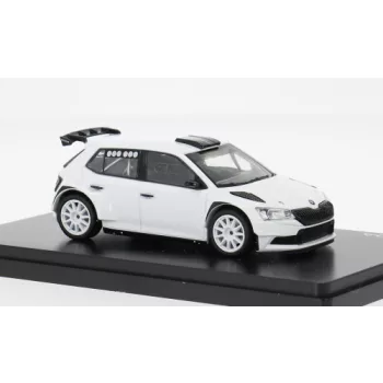Abrex - Skoda Fabia III FL Rally2 Evo weiss 2019 1:43