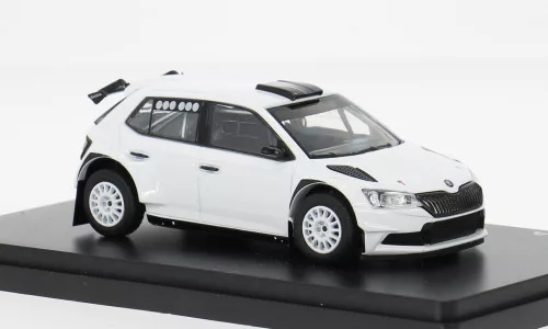 Abrex - Skoda Fabia III FL Rally2 Evo weiss 2019 1:43