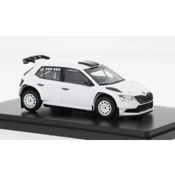 Abrex - Skoda Fabia III FL Rally2 Evo weiss 2019 1:43