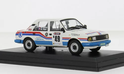 Abrex - Skoda 120L 2021 #49 M.Zavřel/M.Vtípil 1:43