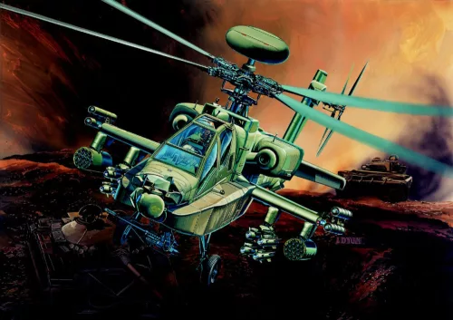 Academy -  Academy 12268 - AH-64D LONGBOW (1:48)