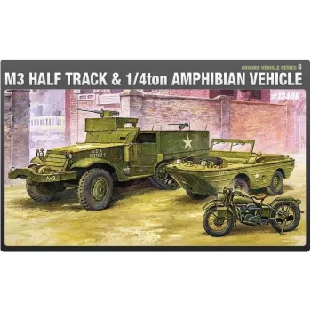 Academy -  Academy 13408 - M3 U.S HALF TRACK (1:72)