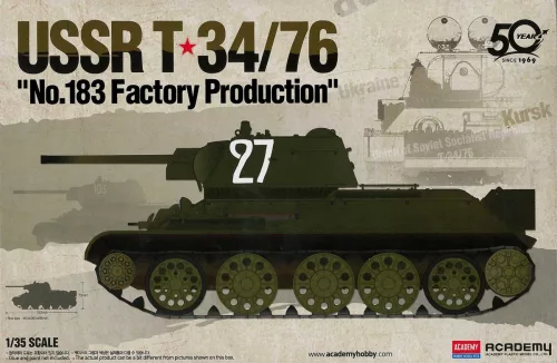 Academy -  Academy 13505 - USSR T-34/76 "No.183 Factory Production" (1:35)