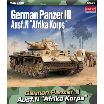 Academy - German Panzer III Ausf.N Afrika Korps