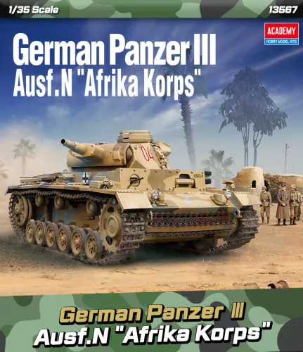 Academy - German Panzer III Ausf.N Afrika Korps