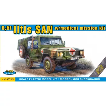ACE - 0,5t Iltis SAN w/medical mission kit