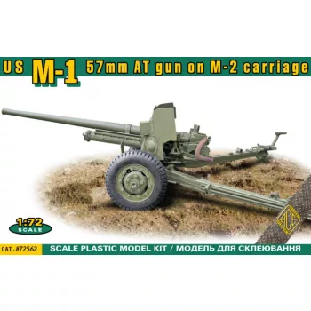 ACE - US M-1 57mm AT gun on M-2 carriage