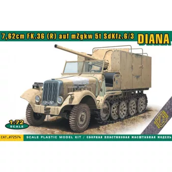 ACE - Sdkfz.6/3 DIANA 7,62cm FK.36 (R) auf mZgkw 5t
