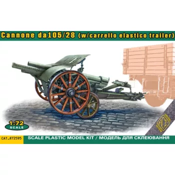 ACE - Italian 105/28 field cannon with trailer