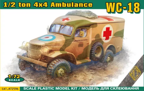 ACE - WC-18 1/2 ton 4x4 Ambulance truck