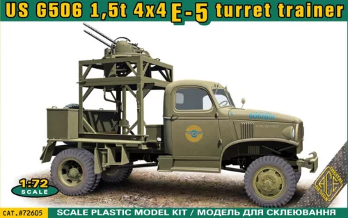 ACE - US G506 1,5t 4x4 E-5 turret trainer