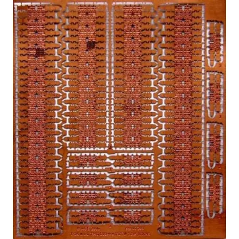   Ace - PE-Tracks for T-34 mod.1943 500mm für Dragon, Revell und Unimodel Bausatz