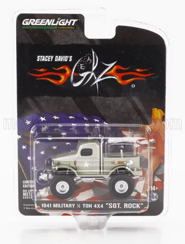 Acmemodels - DODGE ROCK MILITARY 1/2 TON 4x4 TRUCK 1941 GOLD