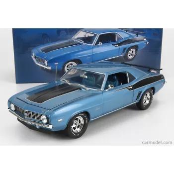   Acme-Models - Chevrolet Camaro Copo Coupe 1969 Light Blue Black