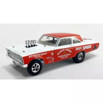   Acmemodels - PLYMOUTH CORONET AWB MISTER SPEED BS AUTO SALES RACING 1965 RED WHITE
