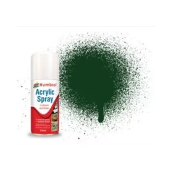   Humbrol - HUMBROL ACRYLIC HOBBY SPRAY 150ML No 3 Brunswick Green ''513'' of the 2nd Platoon
