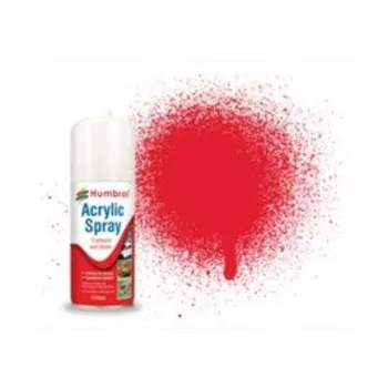 Humbrol - HUMBROL ACRYLIC HOBBY SPRAY 150ML No 19 Red