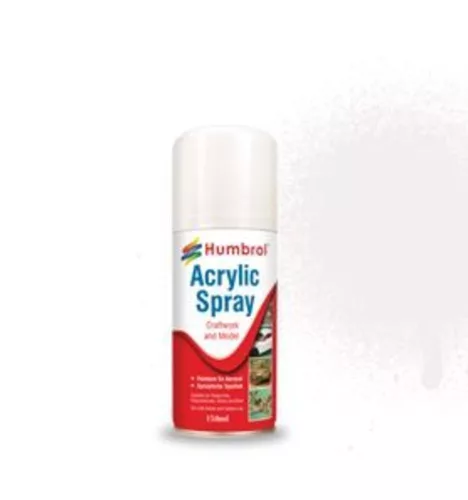 Humbrol - HUMBROL ACRYLIC HOBBY VARNISH SPRAY 150ML No 35 Varnish Gloss