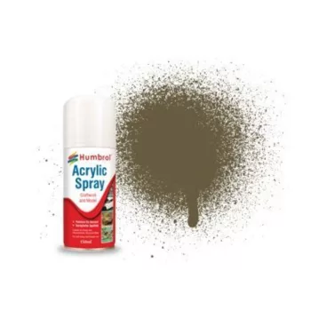   Humbrol - HUMBROL ACRYLIC HOBBY SPRAY 150ML No 86 Light Olive