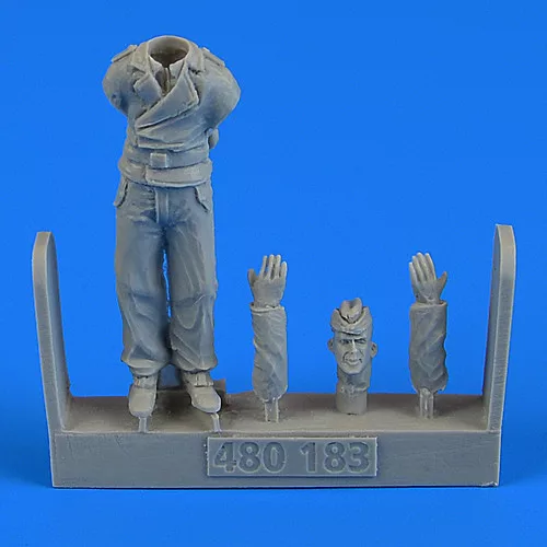 Aerobonus - 1/48 German WWII Tank crew - Trooper A