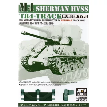 AFV-Club - M4 Sherman HVSS T84-Track