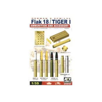 AFV-Club - 8,8 cm AMMO & ACCESSORIES SET