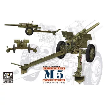 AFV-Club - 3in Gun M5 On Carriage M1