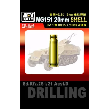Afv-Club - MG151 20 mm SHELL CASE (METAL)