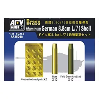 AFV-Club - German 8,8 Cm L/71 Shell